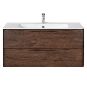 База под раковину Paola 1000 подвесная, 2 выкатных ящика soft close, R.Wood VMC-2P100RW Vincea
