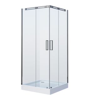 Душ.ограждение GR-3090 Galaxy 90*90*190 квадрат, двери раздвижные  GROSSMAN
