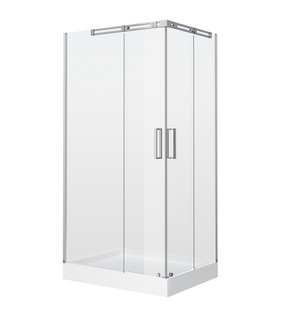 Душ.ограждение GR-3120L Galaxy 120*80*190 прямоугольник, двери раздвижные  GROSSMAN