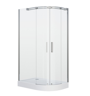 Душ.ограждение GR-4120L Galaxy 120*80*190 двери раздвижные  GROSSMAN