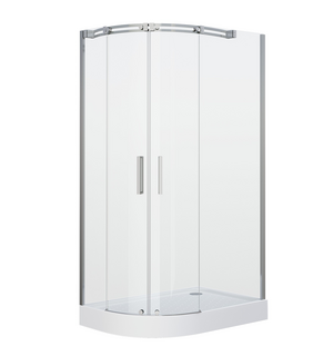 Душ.ограждение GR-4110R Galaxy 110*80*190 двери раздвижные  GROSSMAN
