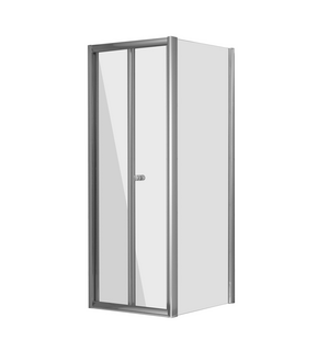 Душ.ограждение GR-8080 Alba2 (80*80*190) квадрат, складывающаяся дверь из двух частей  GROSSMAN