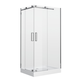 Душ.ограждение GR-1120R Cosmo 120*90*190 прямоугольник, двери раздвижные  GROSSMAN