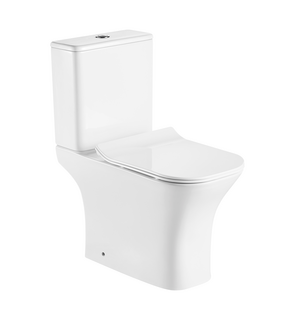 Унитаз-компакт FRETTA SQUARE AZ-1215A 650х340х770,   Azario