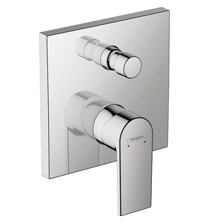 Смеситель для ванны (внешняя часть) Vernis Shape 71468000 HANSGROHE
