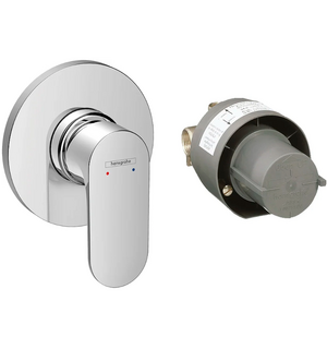 Смеситель для душа (внешняя и скрытая часть) Rebris S 72648000 HANSGROHE