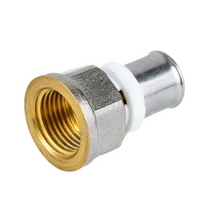 Муфта пресс латунь Дн20х 1/2" ВР STI