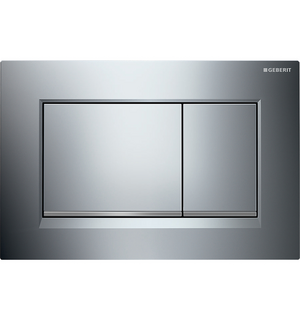 Клавиша смыва Sigma 30 хром матовый/хром глянцевый Sigma 30 115.883.JQ.1 Geberit