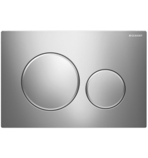 Клавиша смыва хром глянцевый/хром матовый Sigma 20 115.882.KH.1 Geberit