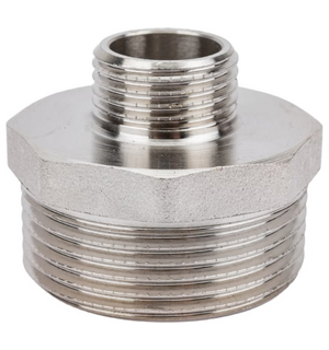 Ниппель 1 1/4" x 1/2" никелированный ТТ000013385 STI