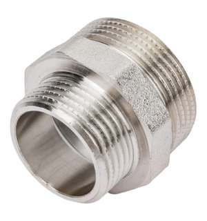 Ниппель 1 1/4" х1" никелированный 0000003577 STI
