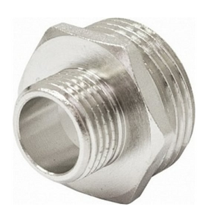 Ниппель 1 1/2" x 1" никелированный ТТ000013387 STI