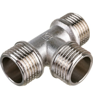 Тройник 1/2" н-н-н никелированный 0000003505 STI