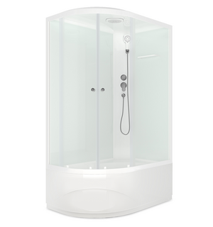 Душевая кабина Delight 128 Slim R high 120х80х218 DS01DS128RHWM00 Domani-Spa