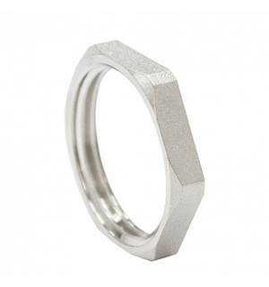 Контргайка 3/4" никелированная 0000000796 STI