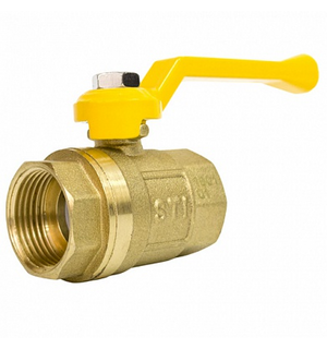 Кран шаровый бабочка Г/Г20 газовый 00000003682 STI