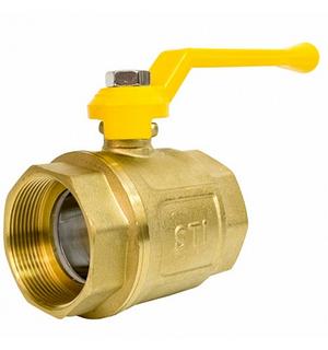Кран шаровый рычаг Г/Г50 газовый 00000003680 STI