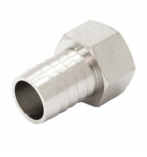 Штуцер для шланга 1/2" x 18 с ВР никелированный ТТ000013406 STI