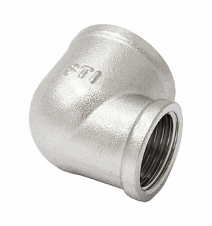 Угольник 1" x 3/4" никелированный ТТ000013396 STI