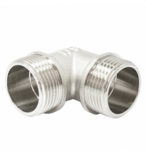 Угольник 1/2" н-н никелированный 0000002180 STI