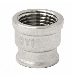 Муфта 3/4" х1/2" никелированная 0000000792 STI
