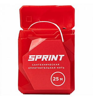 Сантехническая уплотнительная нить SPRINT 25 м ТТ000014899