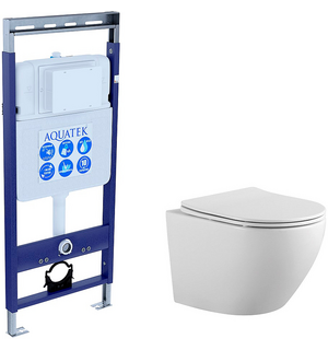 Унитаз с инсталляцией SET ЕВРОПА Easy Fix Aquatek