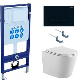 Унитаз с инсталляцией SET AQUATEK ВЕГА cmp-017 Aquatek