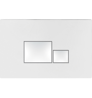 Кнопка смыва белая глянцевая BB072BL Belbagno