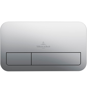 Клавиша смыва, цвет хром матовый, ViConnect 92249069 Villeroy & Boch