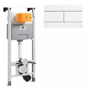 Инсталляция для унитаза 120 ECO mechanic с кнопкой Slim хром глянец 879236mSL00 OLI