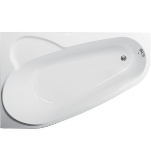 Ванна акриловая SELENA 160х105 Left с каркасом и панелью Vagnerplast