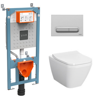 Унитаз с инсталляцией Integra Square 9856B003-7206 Vitra