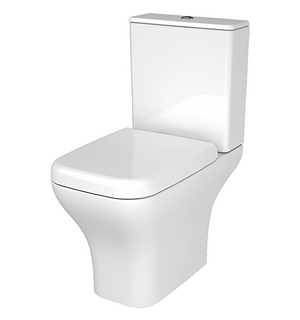 Унитаз напольный безободковый Polar с сиденьем микролифт 9843B003-7201 Vitra