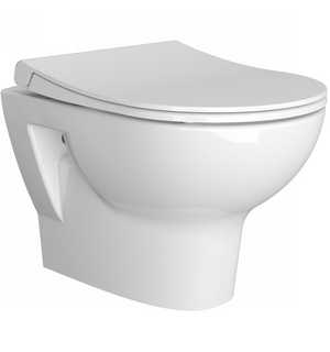 Унитаз подвесной безободковый Zentrum с сиденьем микролифт 5795B003-6077 Vitra