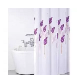 Штора для ванной комнаты IDDIS Lavender Happiness SCID120P