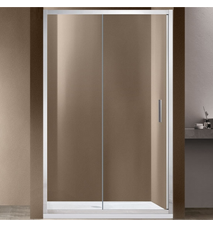 Душевая дверь Garda 1200х1950 хром, прозрачная  VDS-1G120CL Vincea