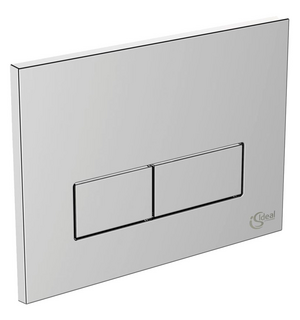Панель смыва двойная с логотипом ХРОМ W3708AА IDEAL STANDARD