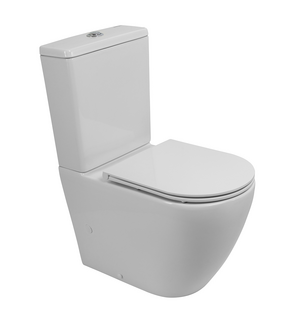 Чаша напольного унитаза безободкового смыв Tornado SFERA-R BB2141CP-TOR  Belbagno