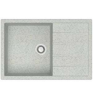 Кухонная мойка Vision  750x505x218 Светло серая сифон + герметик CS00078341 Azario