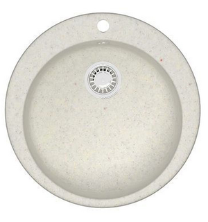 Кухонная мойка Vital  507x507x200 Хлопок сифон + герметик CS00079704 Azario