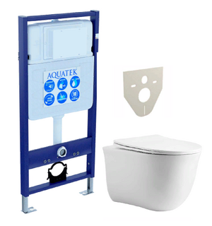 Унитаз с инсталляцией SET AQUATEK КЛАССИК Aquatek