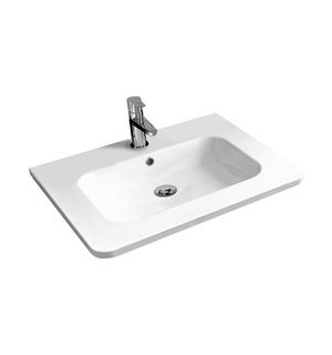 Раковина из искусственного камня  белый VCB-1RA600W Vincea