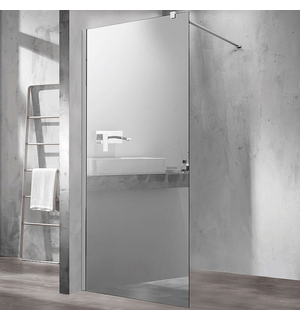 Душевая перегородка Walk-In  80х200, хром, стекло зеркальное VSW-1H80MR Vincea