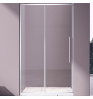 Душевая дверь Slim-N  130, хром, стекло прозрачное VDS-4SN130CL Vincea