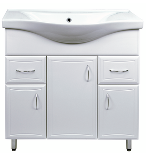 Тумба с раковиной Коралл-80/2 CS00070754 Loranto