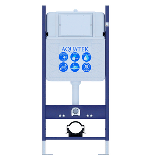 Инсталляция для унитаза ECO Standart 50 + звукоизоляционная прокладка INS-0000014 Aquatek