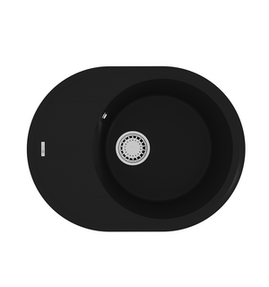 Кухонная мойка LACHA 620 9910049 антрацит Lemark