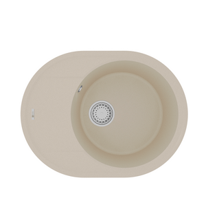 Кухонная мойка LACHA 620 9910050 бежевый Lemark