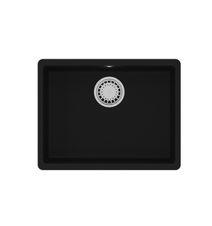Кухонная мойка SINARA 540-U 9910073 антрацит Lemark